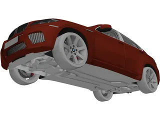 BMW X6M 3D Model