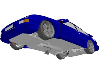 Ford Sierra RS Cosworth MK1 3D Model