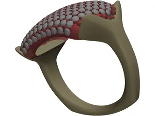 Ring With Diamond 3D Model