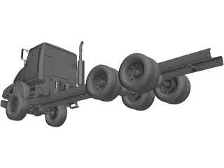 Western Star 5800 3D Model