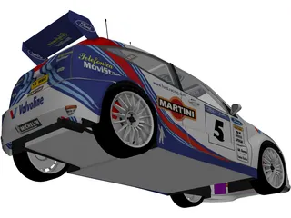 Ford Focus WRC 3D Model