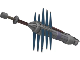 Babylon 5 Station 3D Model