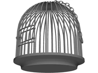 Bird Cage 3D Model