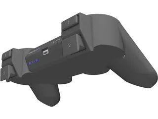 Playstation 3 Controller 3D Model