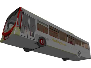 Volvo City Bus 3D Model