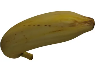 Banana 3D Model