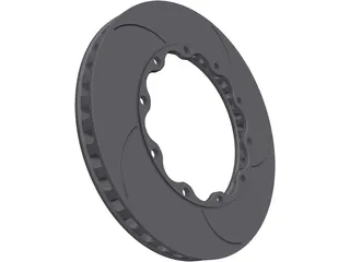 Brake Disc Front AP Racing 355mm 3D Model