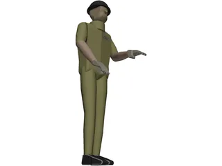 Human Operator 3D Model