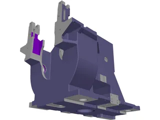 Engine Support 3D Model