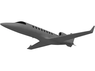 Bombardier Learjet 45 3D Model