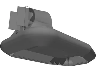 Hovercraft 3D Model