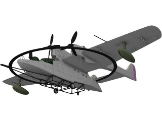 Blohm&Voss BV 138 MS 3D Model