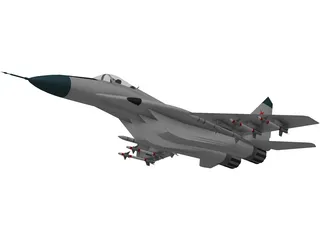 MiG-29A 3D Model