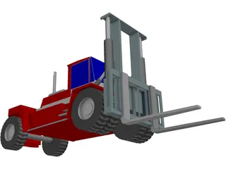 Kalmar DCD320 Forklift 3D Model