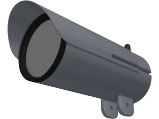 CCD Camera 3D Model