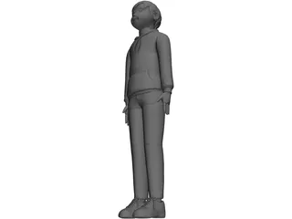 Boy 3D Model