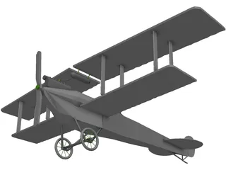 Aviatik 3D Model