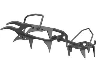 Mountainerin Crampon 3D Model