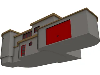 Window House 3D Model