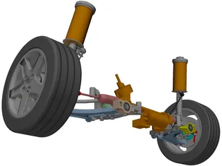 Suspension 3D Model