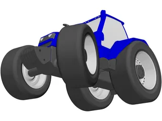 Tractor 3D Model