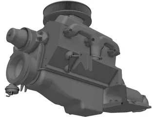 Engine V8 Chevelle 3D Model