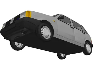 Fiat Uno S 3D Model