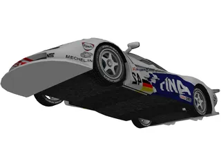 McLaren F1 GT (1995) 3D Model