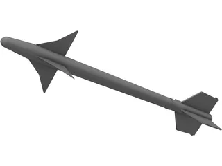 AIM-9 Sidewinder 3D Model