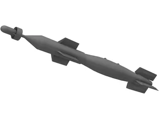 GBU-12 Paveway 3D Model