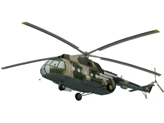 Mil Mi-8 Hip 3D Model