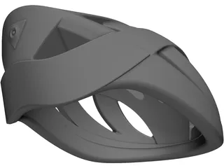 Helmet Bicycle 3D Model