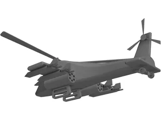 Toy Helicopter 3D Model