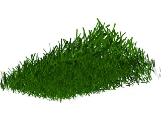 Grass Block 3D Model