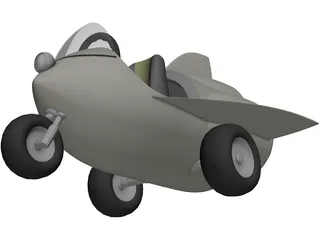 Rocket Trike 3D Model