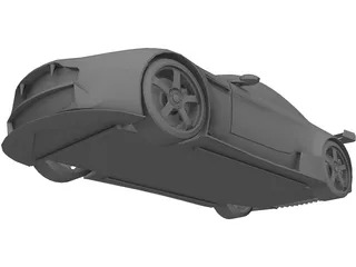 Aston Martin V8 3D Model