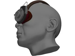 Optacon Head Model 3D Model