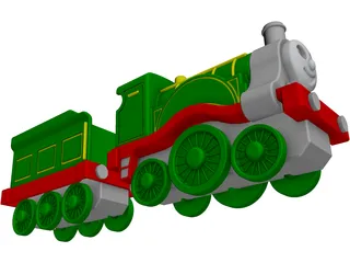 Thomas Locomotive 3D Model