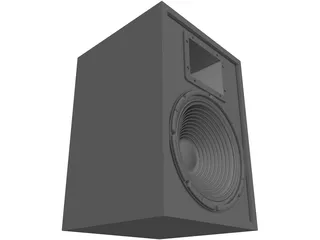 Loudspeaker Box 3D Model