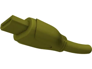 HDMI Plug 3D Model