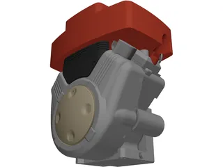 Engine Vanguard 356400 3D Model