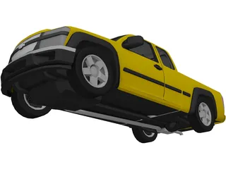 Chevrolet Colorado Pickup 3D Model