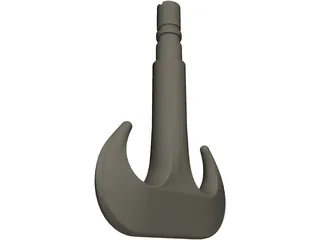 Crane Hook GD80 3D Model