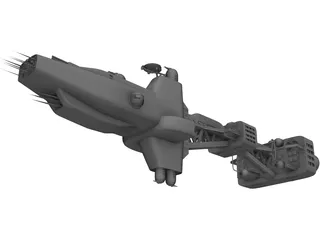 Babylon 5 Hyperion 3D Model