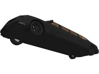 Cadillac Limo (2007) 3D Model