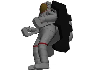 Astronaut 3D Model