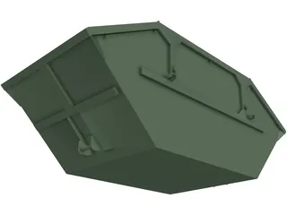 Debris Container 4500 lt 3D Model