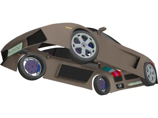 Lamborghini Gallardo 3D Model