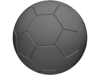 Soccer Ball 3D Model