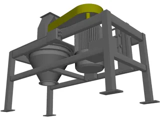 Sturtevant Mill 3D Model